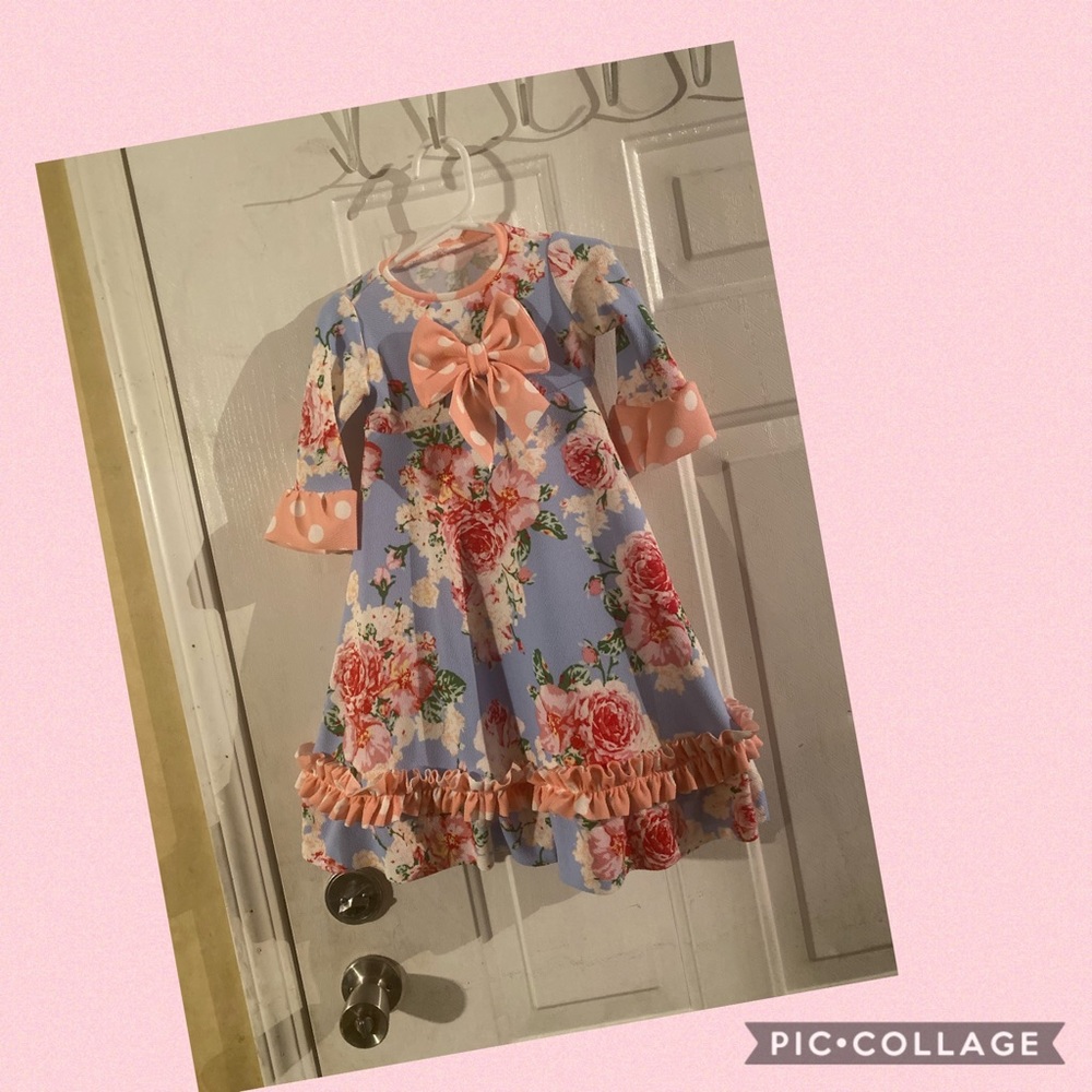 Custom toddler dress sold - Picture 1 of 1